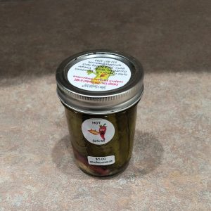 1/2 Pint "Hot" Garlic Devilish Dill Pickles