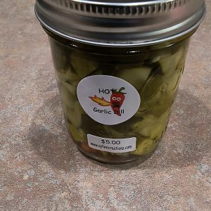 1/2 Pint "Hot" Devilish Garlic Dill Dyllees aka Hot Dyllees