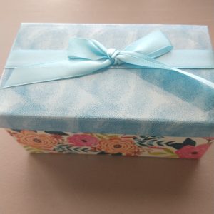 Blue Gift Box Trio