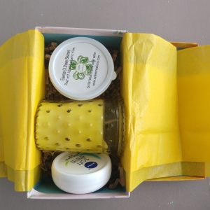 Yellow Gift Box Trio