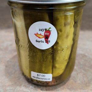 Pint "Hot" Garlic Devilish Dill Pickles