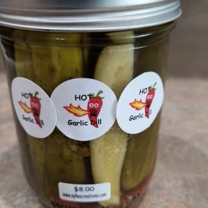 Pint Triple "Hot" Garlic Devilish Dill Pickles