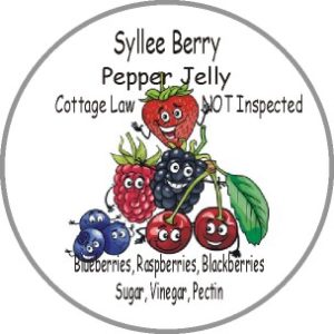 1/2 Pint Berry Syllee Pepper Jelly